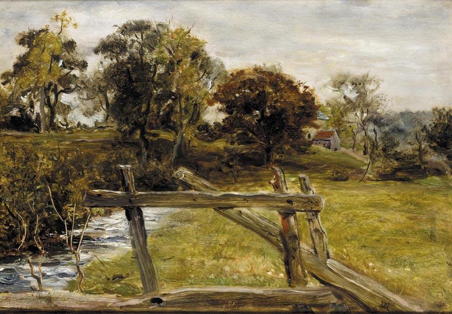 John Everett Millais View Near Hampstead